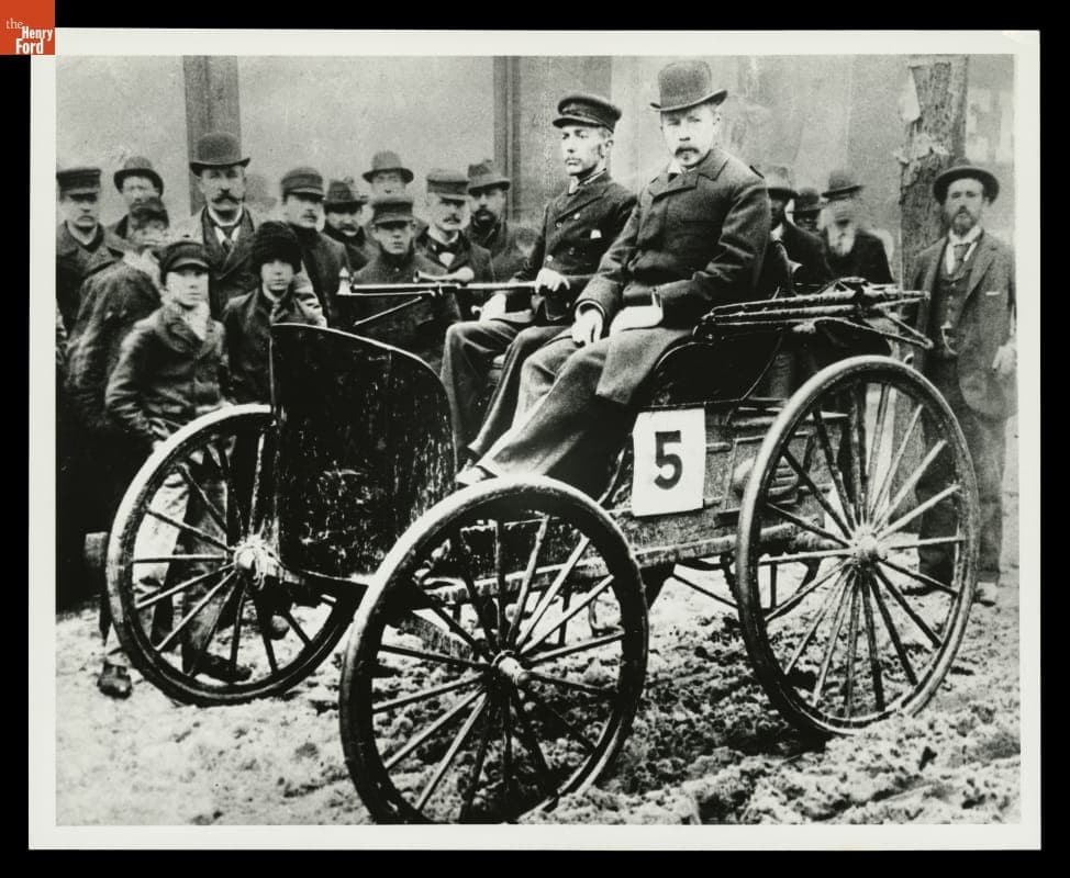 Duryea Motor Wagon at the 1895 Chicago Times-Herald Race