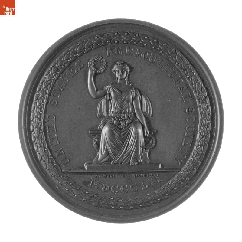 United States Agricultural Society Medal, 1852