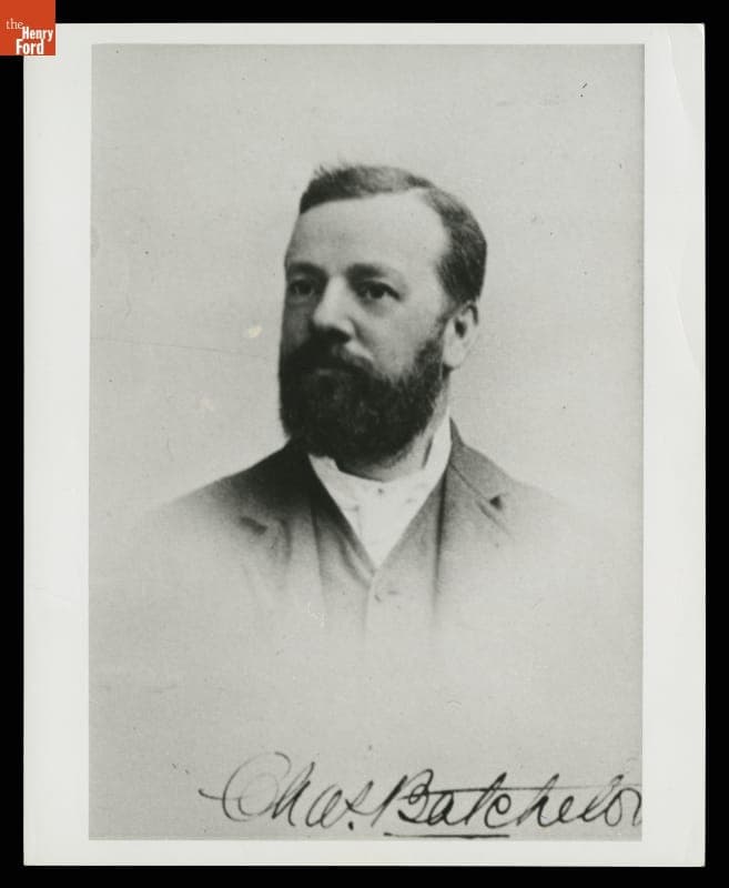 Portrait of Charles Batchelor, circa 1880