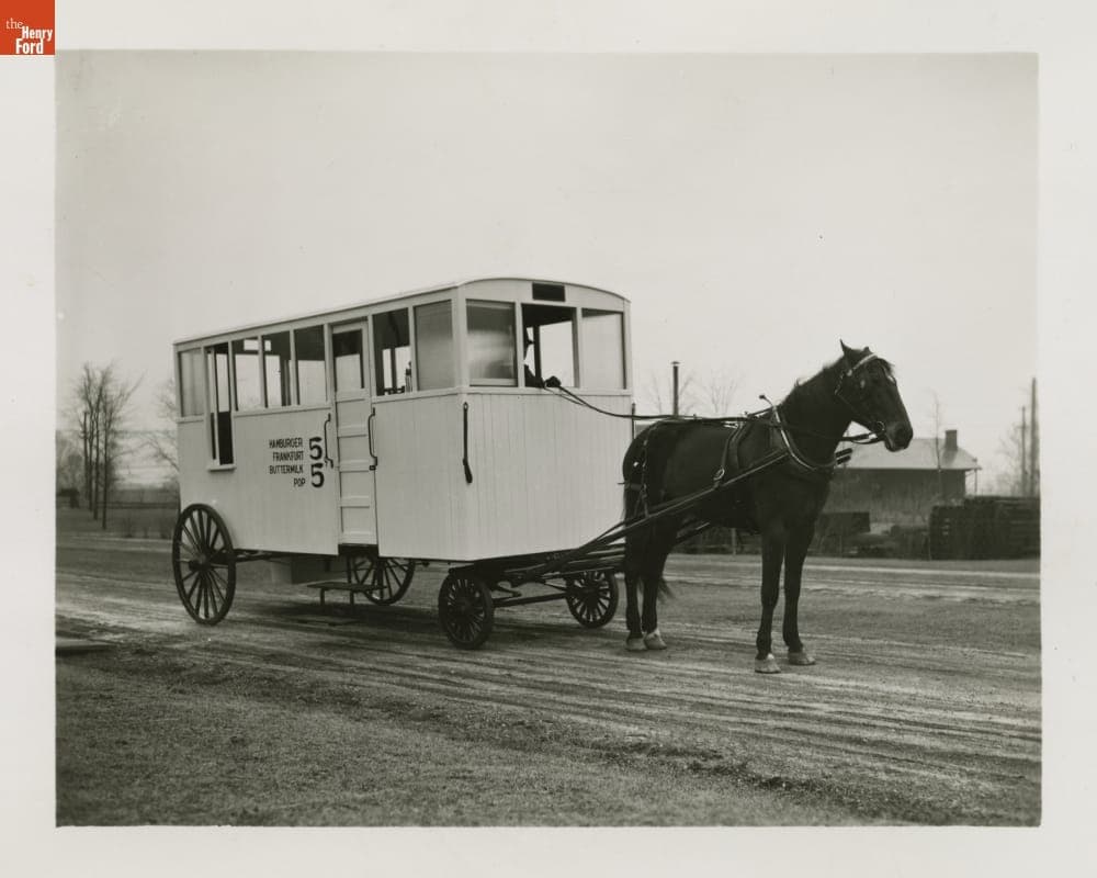 Owl Night Lunch Wagon in Greenfield Village, 1930