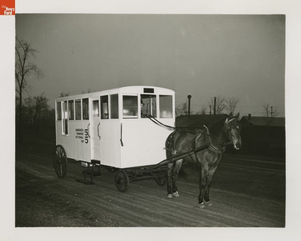 Owl Night Lunch Wagon in Greenfield Village, 1930
