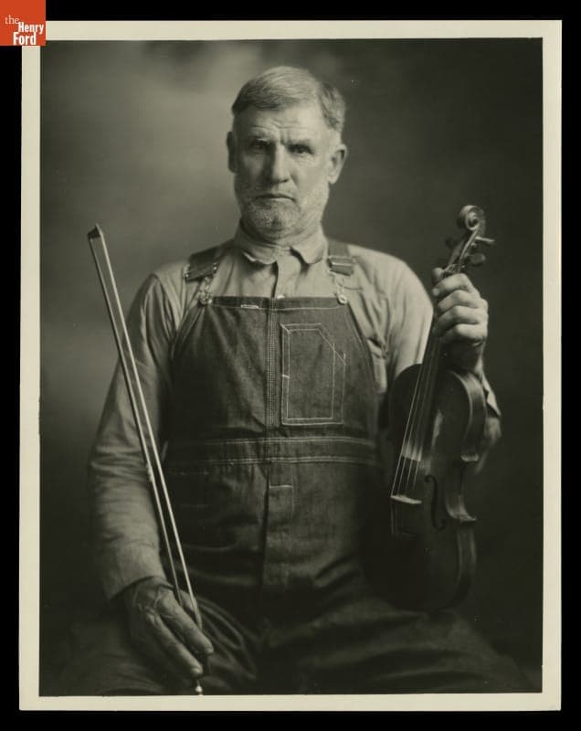 Portrait of Fiddler Cooney Perdue, 1926