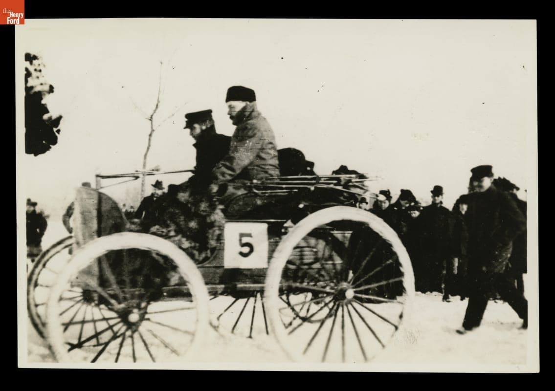 View at the 1895 Chicago Times-Herald Automobile Race