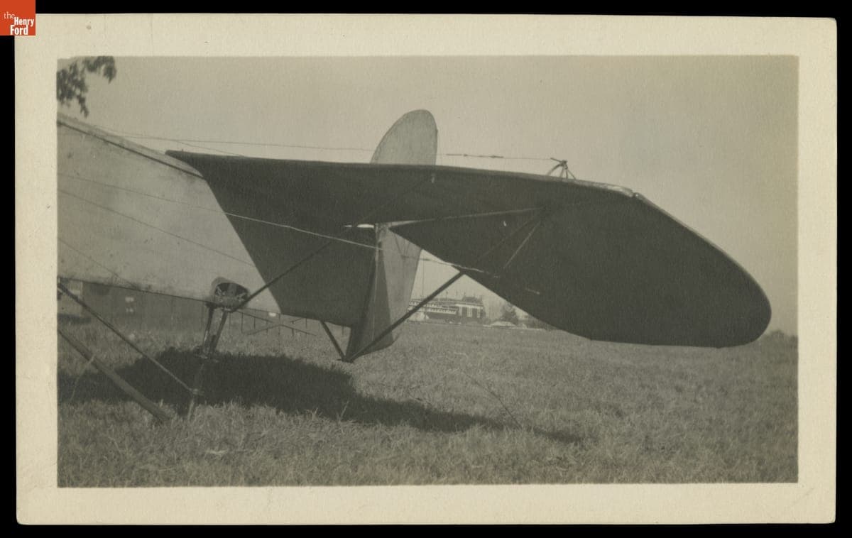 Katherine Stinson's Laird Biplane at the Tri-State Fair, October 1916