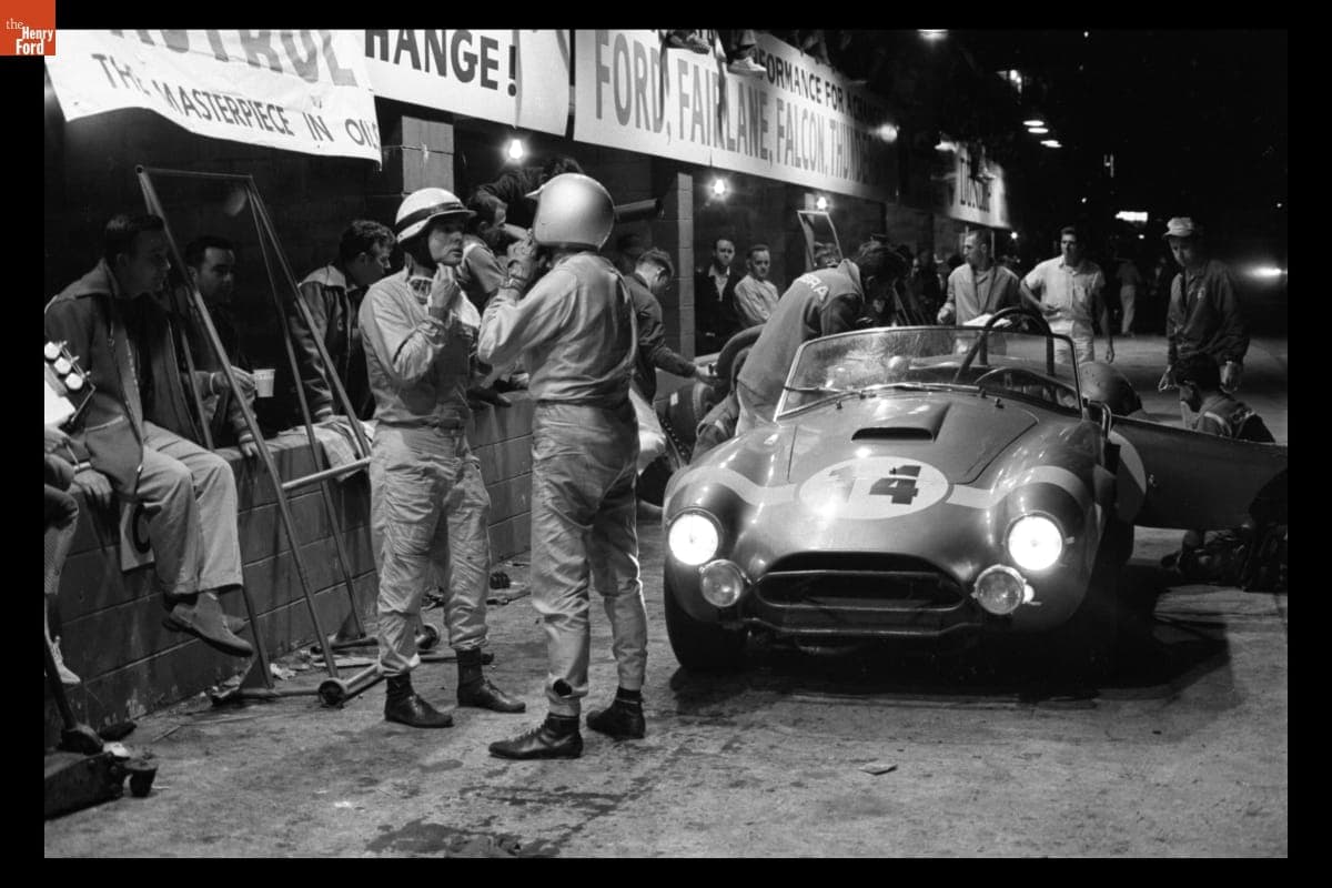Shelby Cobra Roadster at 12 Hours of Sebring Race, March 1964
