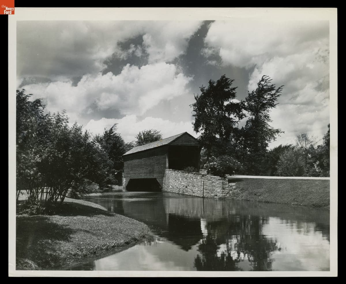 Ackley Covered Bridge in Greenfield Village