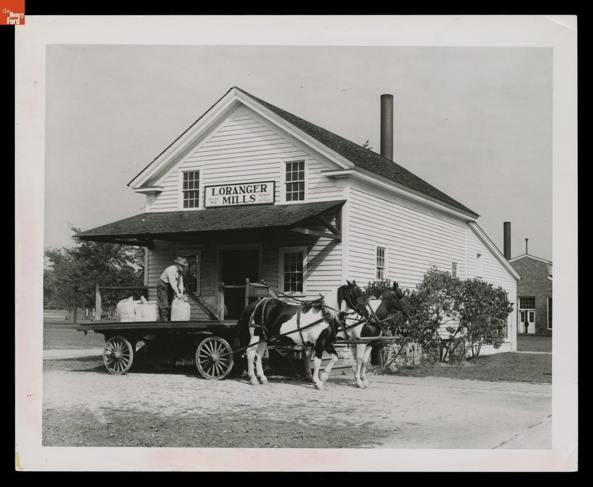 Loranger Gristmill in Greenfield Village