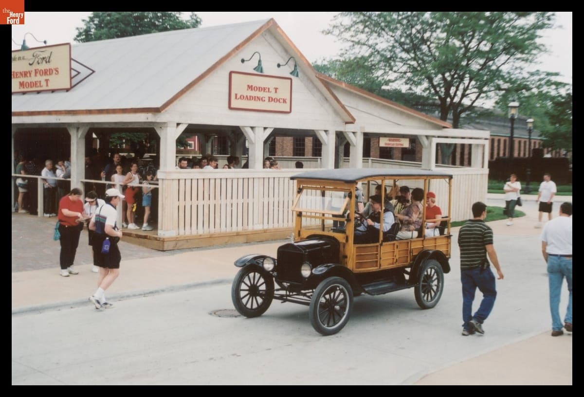 Model T Rides in Greenfield Village, 2003