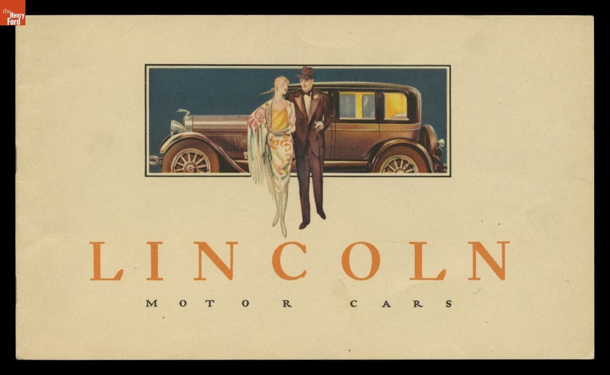 Sales Brochure, "Lincoln Motor Cars," 1926