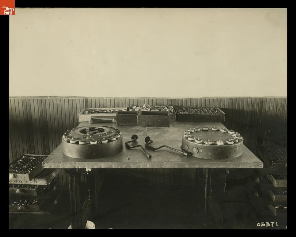 Static Assembly of Magnetos in the Ford Motor Company Highland Park Plant, circa 1913