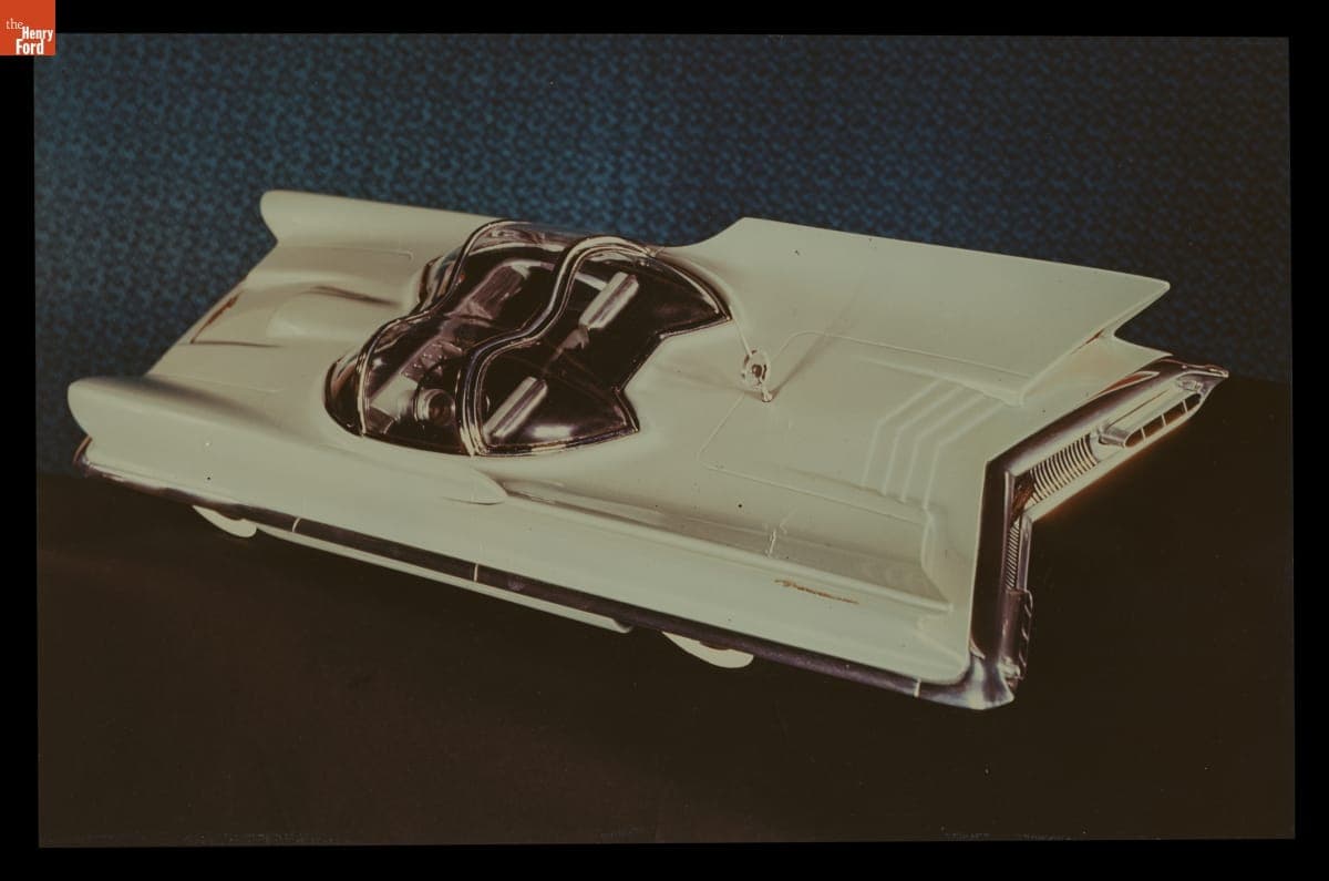 Model of Lincoln Futura Concept Car, 1955