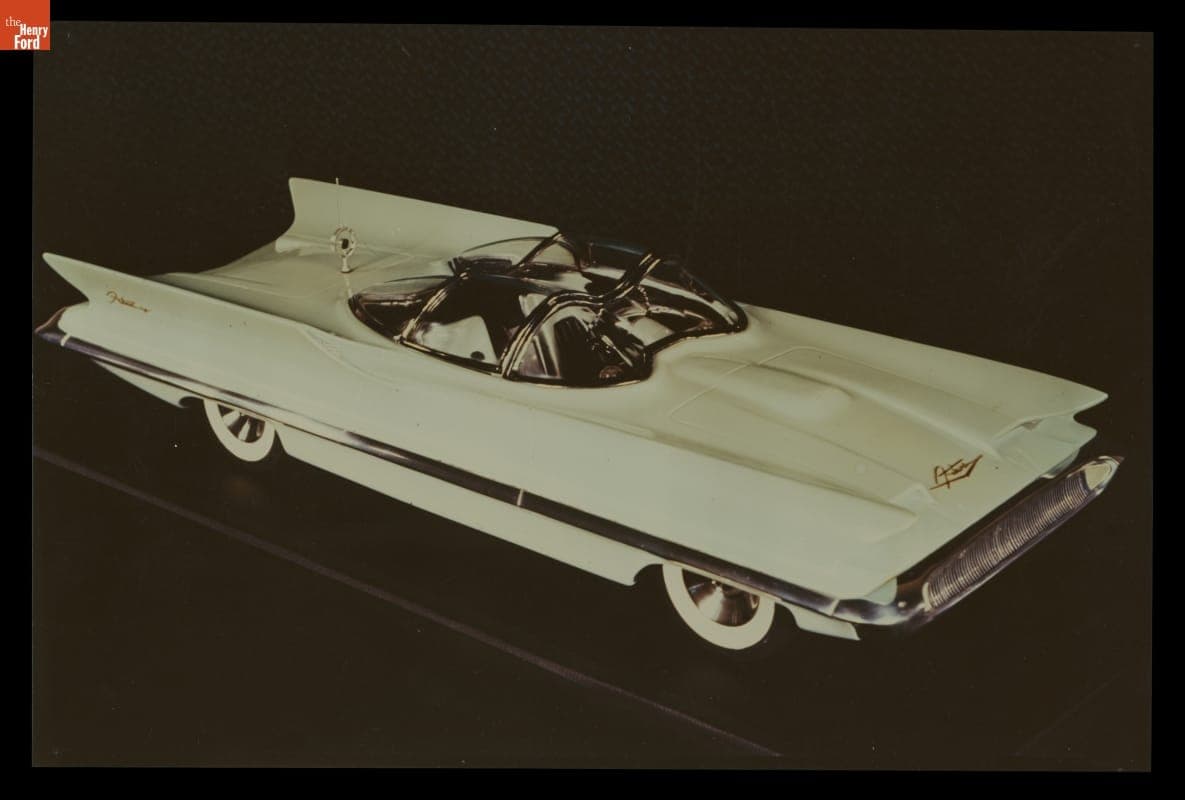Model of Lincoln Futura Concept Car, 1955