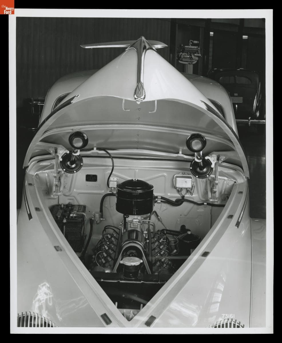 Lincoln Zephyr Engine, February 1940