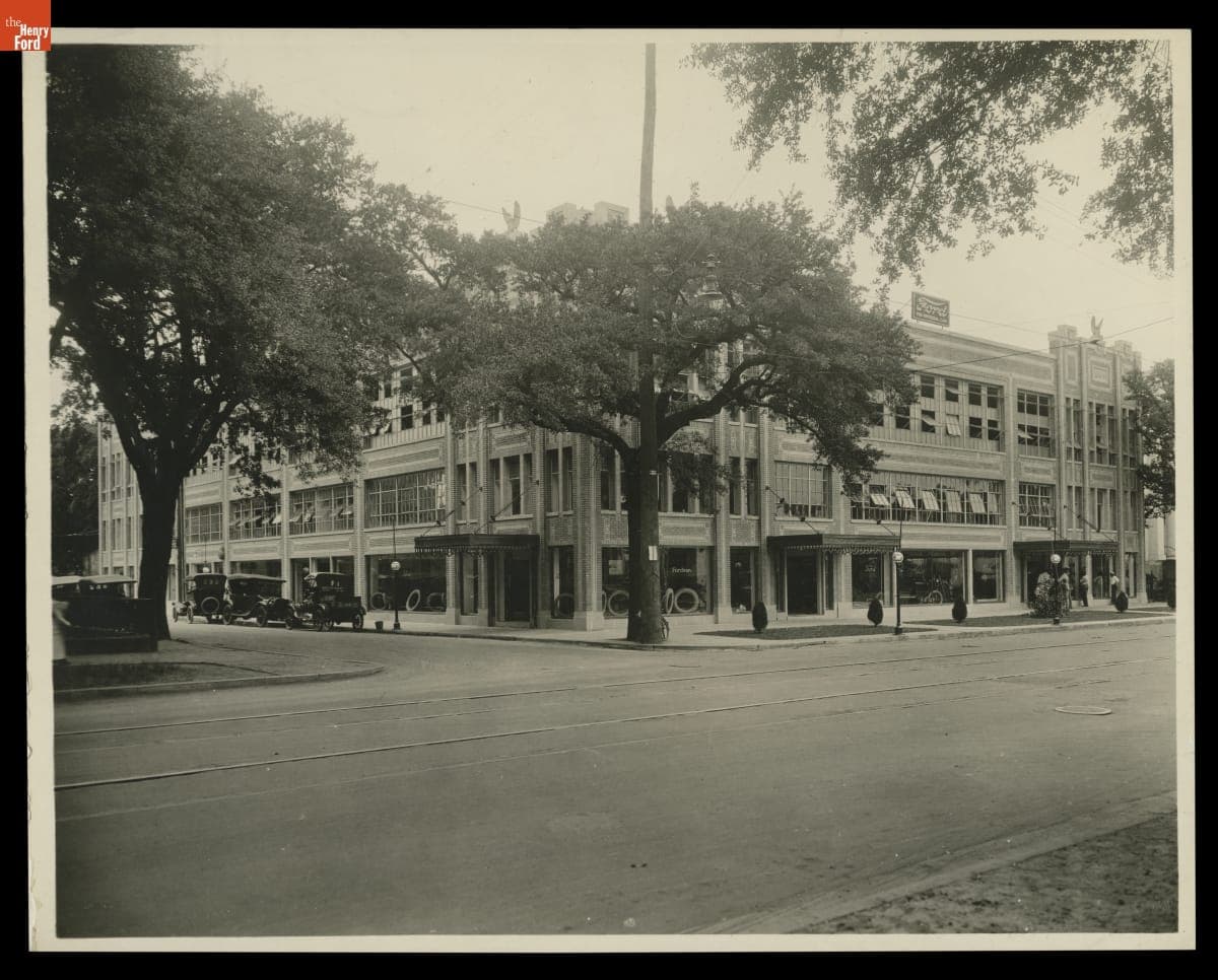 Ford Dealership in Mobile, Alabama, circa 1922