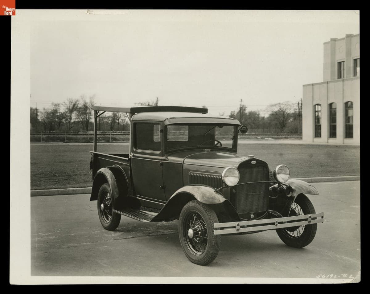 Ford Model A Pickup with Canopy Top, May 1931
