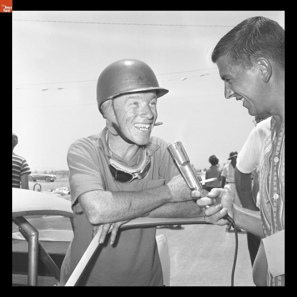 Richie Ginther at the 2nd Riverside International Sports Car Road Races, June 1958