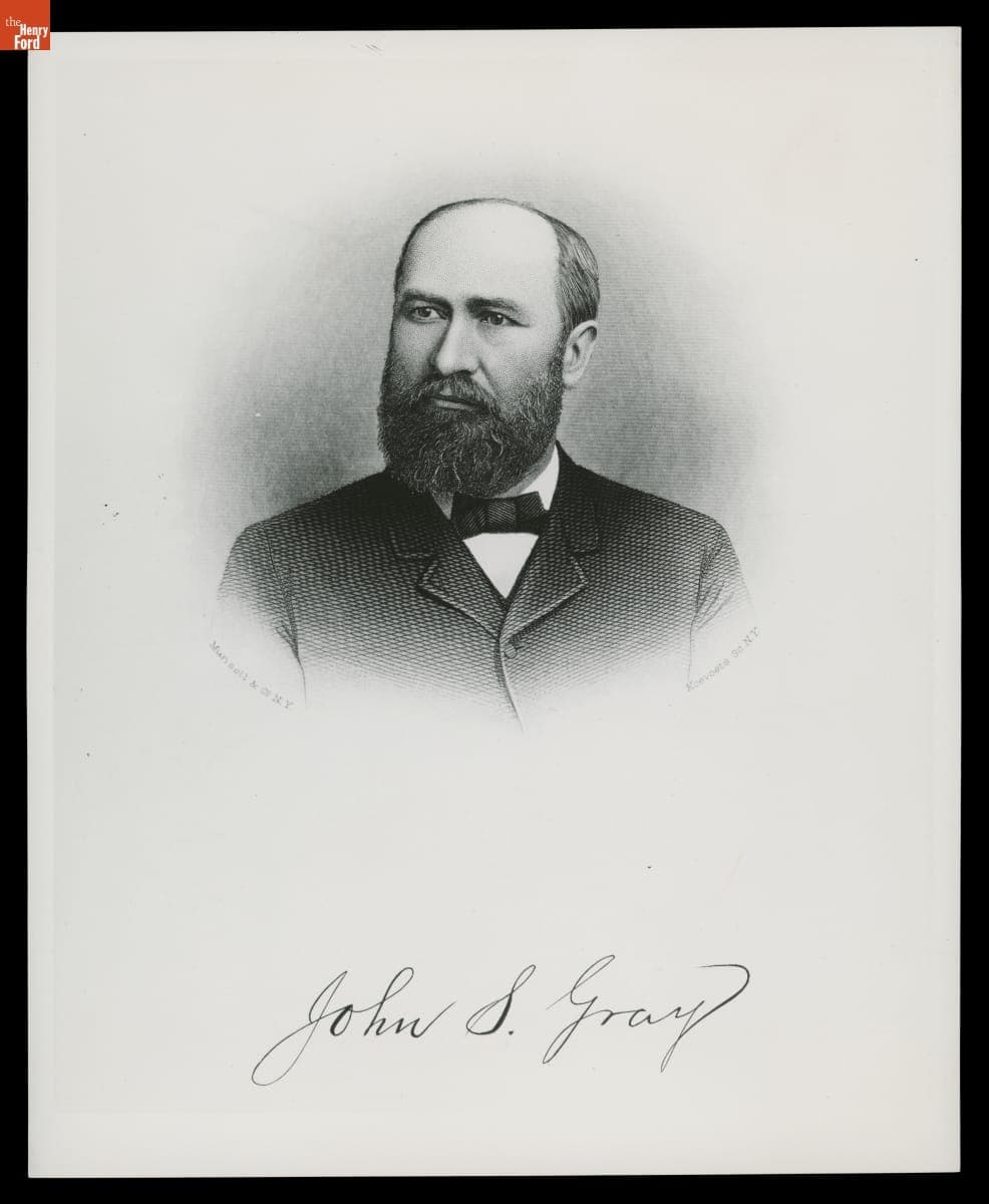 John S. Gray, One of the Original Stockholders in Ford Motor Company, circa 1890
