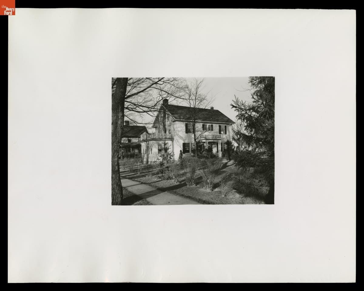 House Near the Future Ford Village Industries Plant in Clarkston, Michigan, November 1940