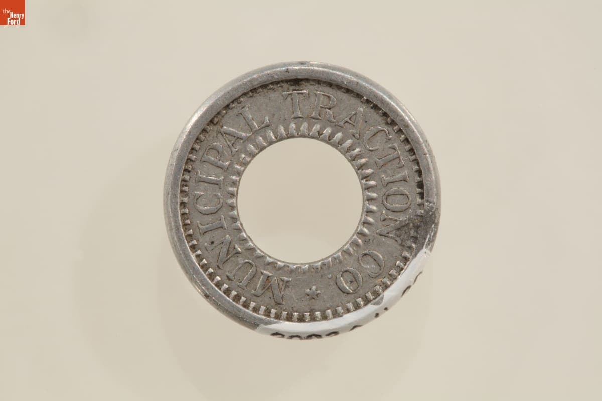 Cleveland Municipal Transit Token, 1908