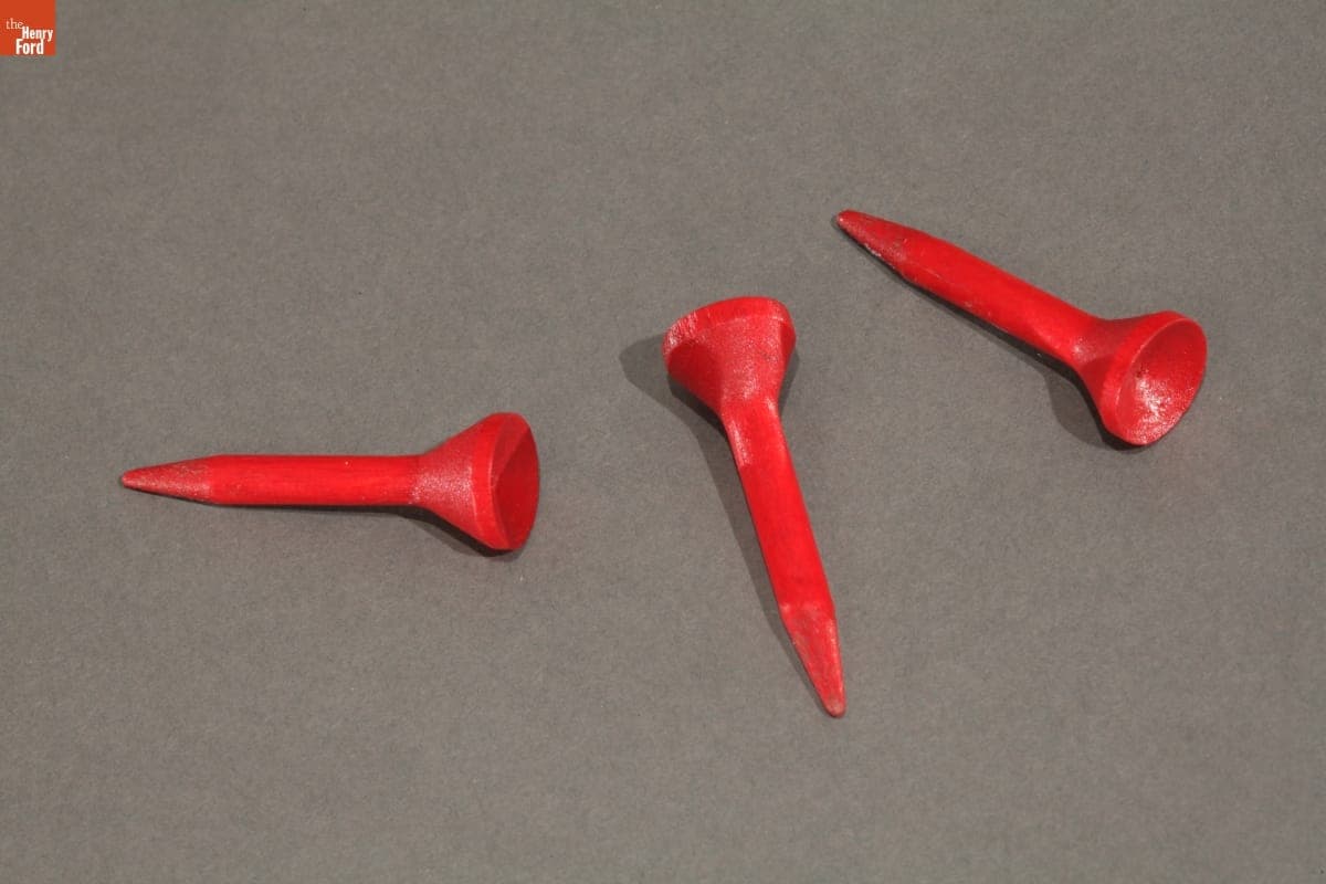 Golf Tees Used by Harvey S. Firestone, Jr., 1920-1940