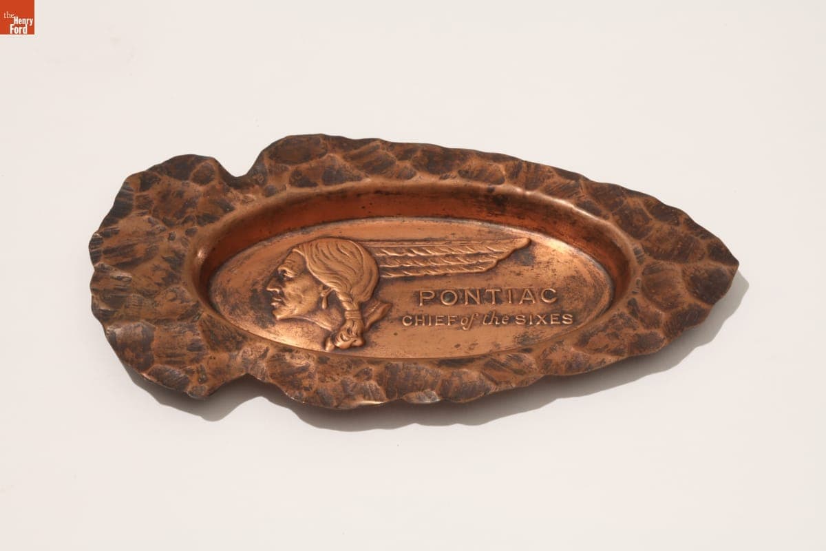 Pontiac Ashtray, circa 1930
