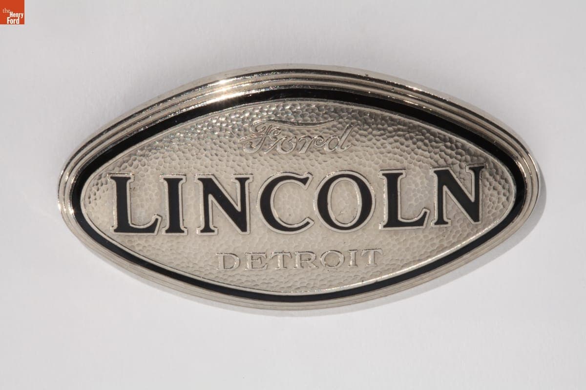Lincoln Automobile Emblem, circa 1922