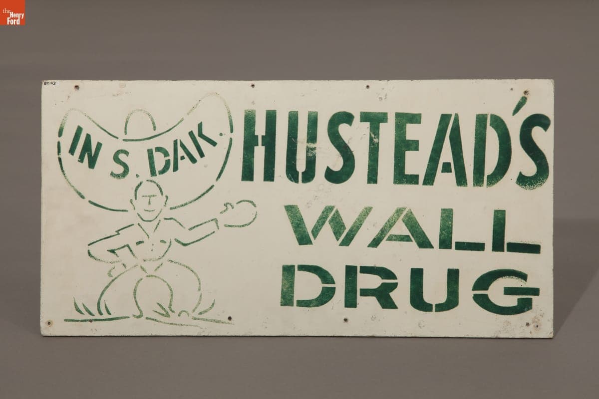 Wall Drug Sign, 1930-1940