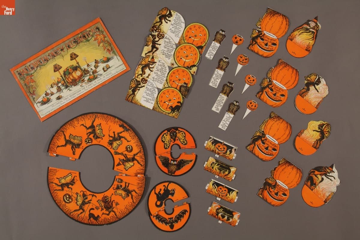 Hallowe'en Party Decorations, circa 1923