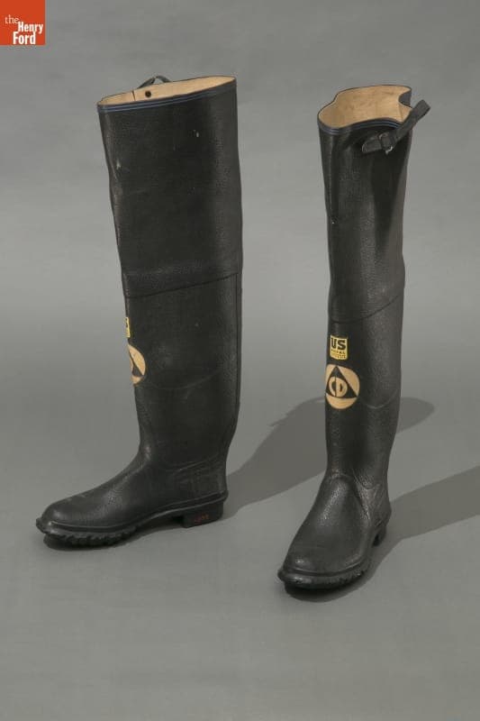 Civil Defense Boots, 1950-1960