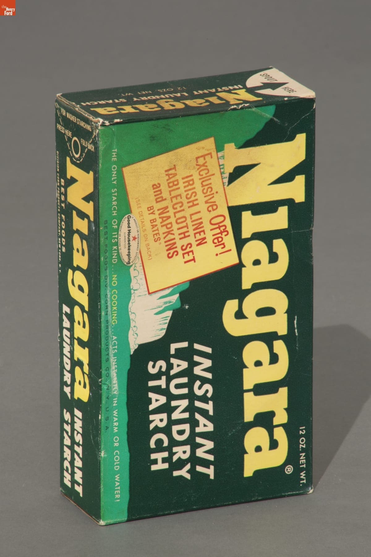 Niagara Instant Laundry Starch, 1958-1965