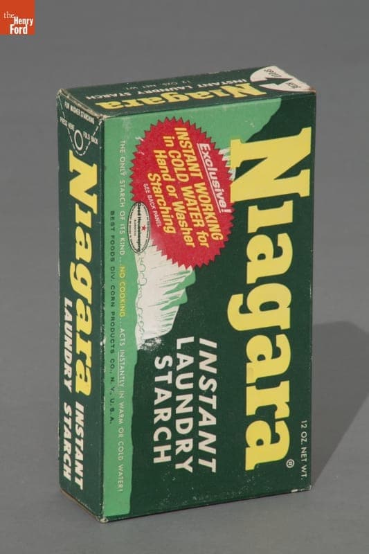 Niagara Instant Laundry Starch, 1958-1965
