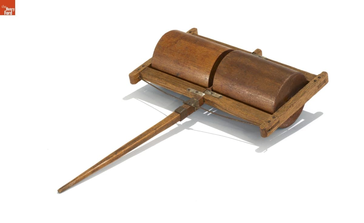 Patent Model of Land Roller, 1867