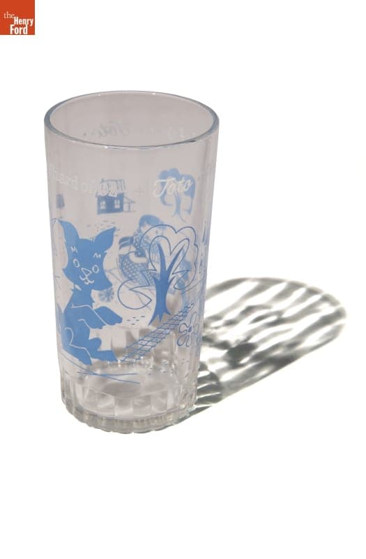 "Wizard of Oz" Toto Drinking Glass, 1950-1960
