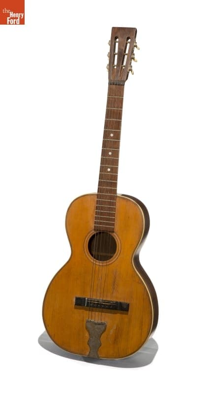 Guitar, Used by the Wright Family, 1860-1890