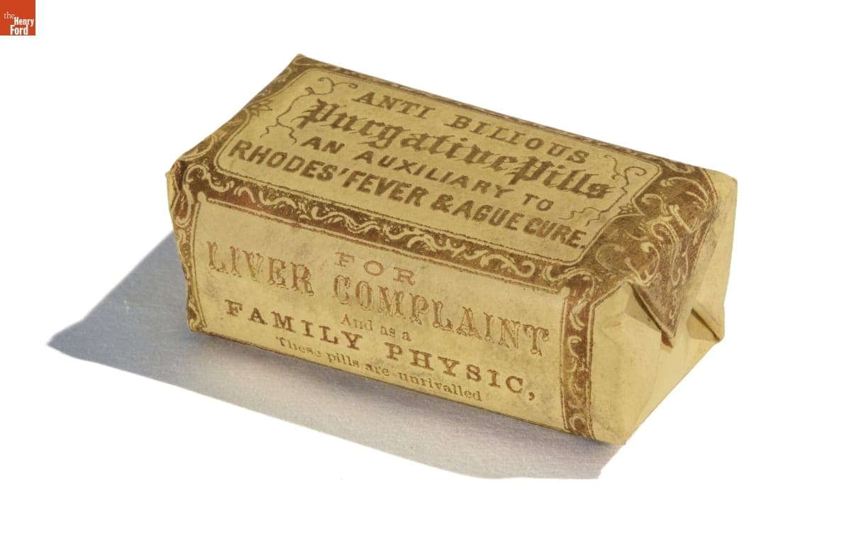 Anti-Bilious Purgative Pills, circa 1880