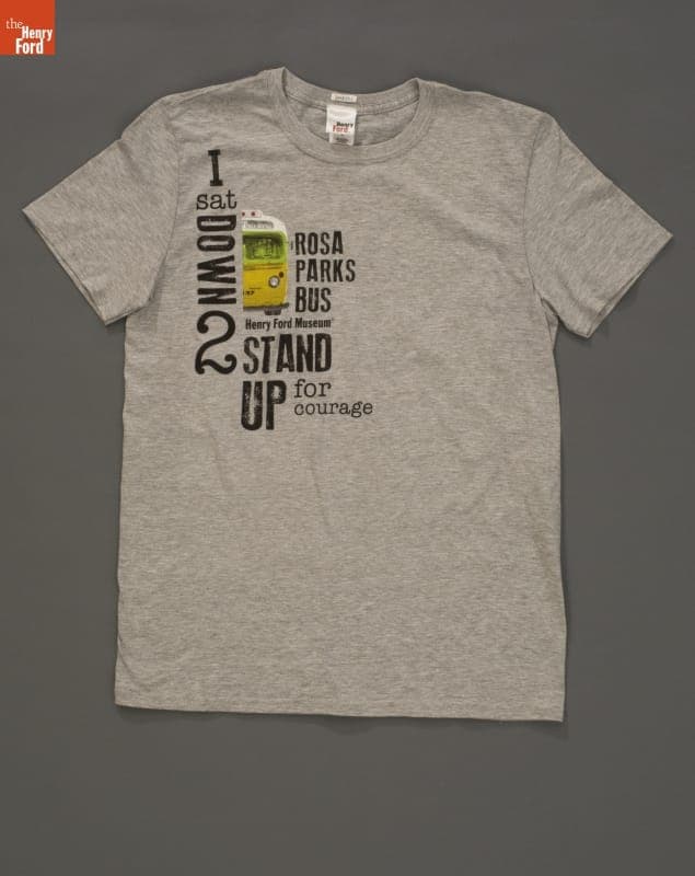 T-Shirt, "I Sat Down 2 Stand Up for Courage," 2013