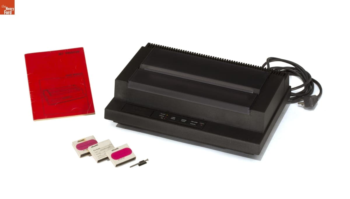 Olivetti Inkjet Printer, Model PR2300, circa 1985