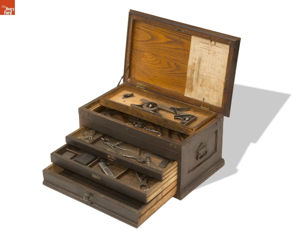 Tool Chest Used by Charles Taylor, While Working for the Wright Brothers, circa 1901