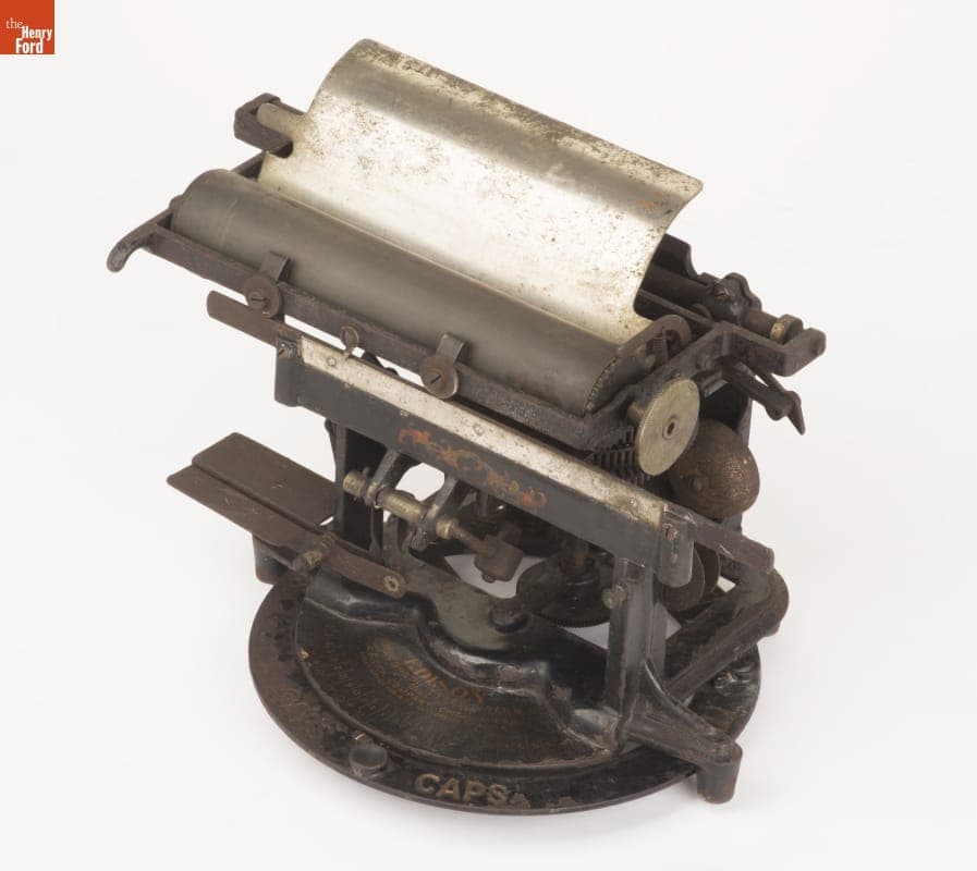 Edison Mimeograph Typewriter No.1, 1895-1897