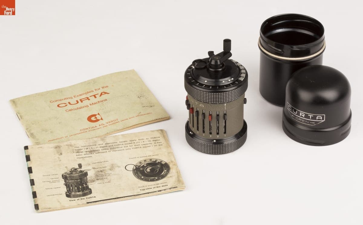 Curta Mechanical Calculator, Model II, 1954-1973