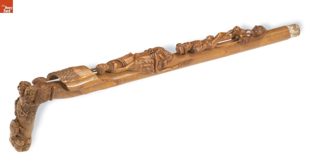 Walking Stick, 1861-1863, Allegedly Owned by Abraham Lincoln