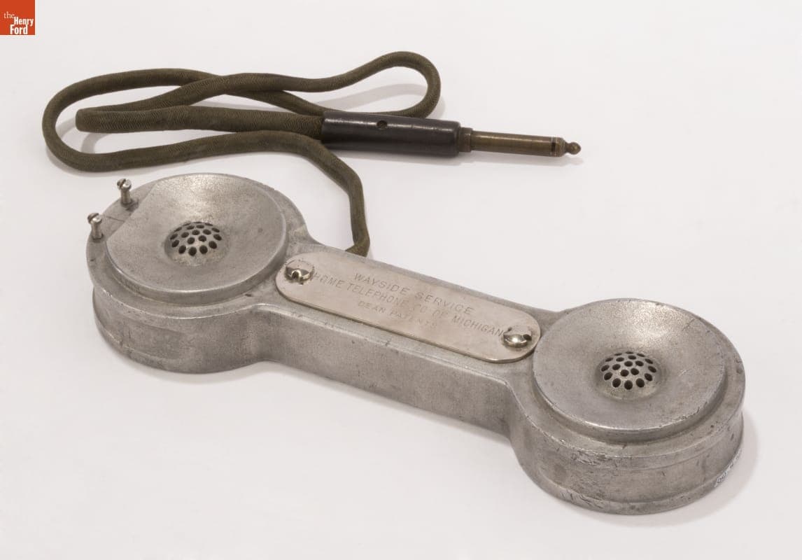 Wayside Telephone Receiver, 1909-1912