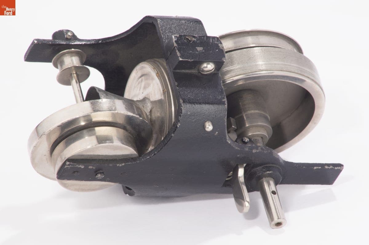 Edison Talking Doll Phonograph and Cylinder Record, 1889