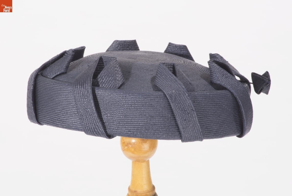 Christian Dior Pillbox Hat, Worn by Elizabeth Parke Firestone, 1950-1959