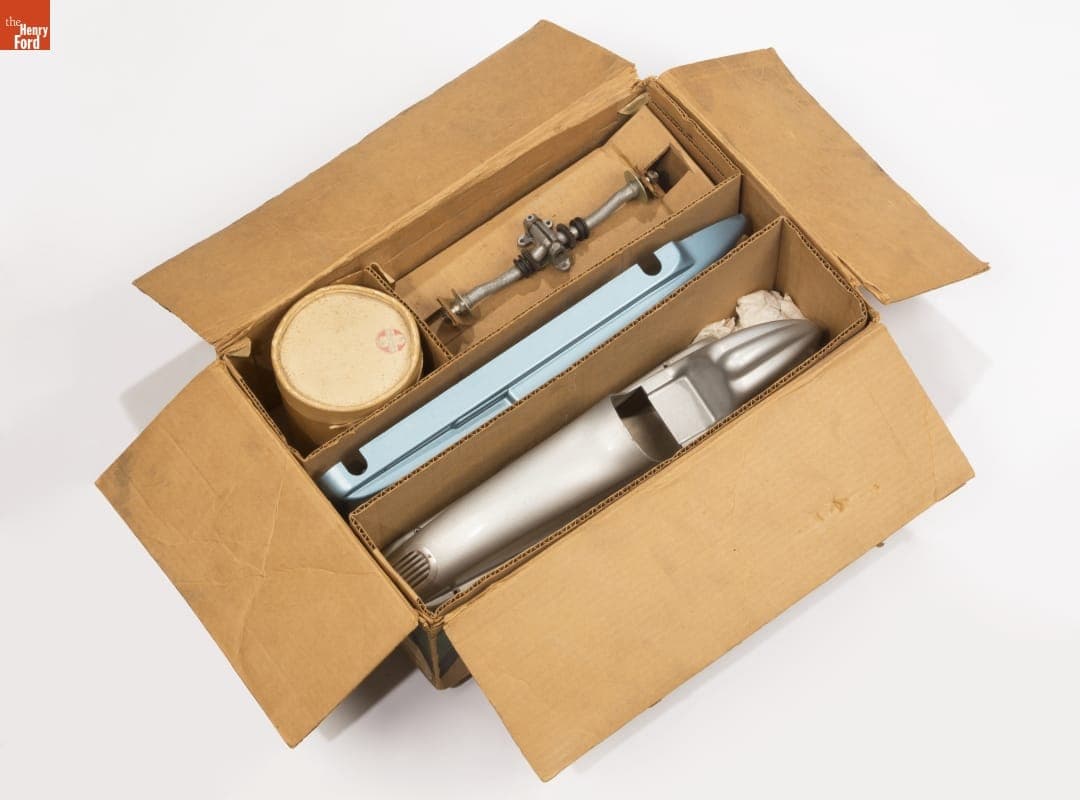 Dooling F-Car Gas-Powered Racing Tether Car Kit, 1946-1948