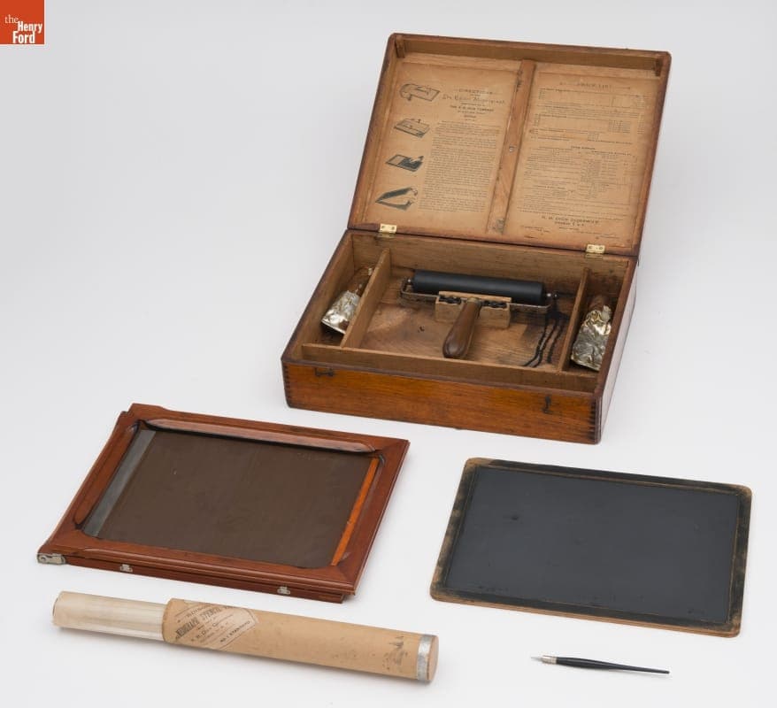 Edison No. 1 Mimeograph, 1887