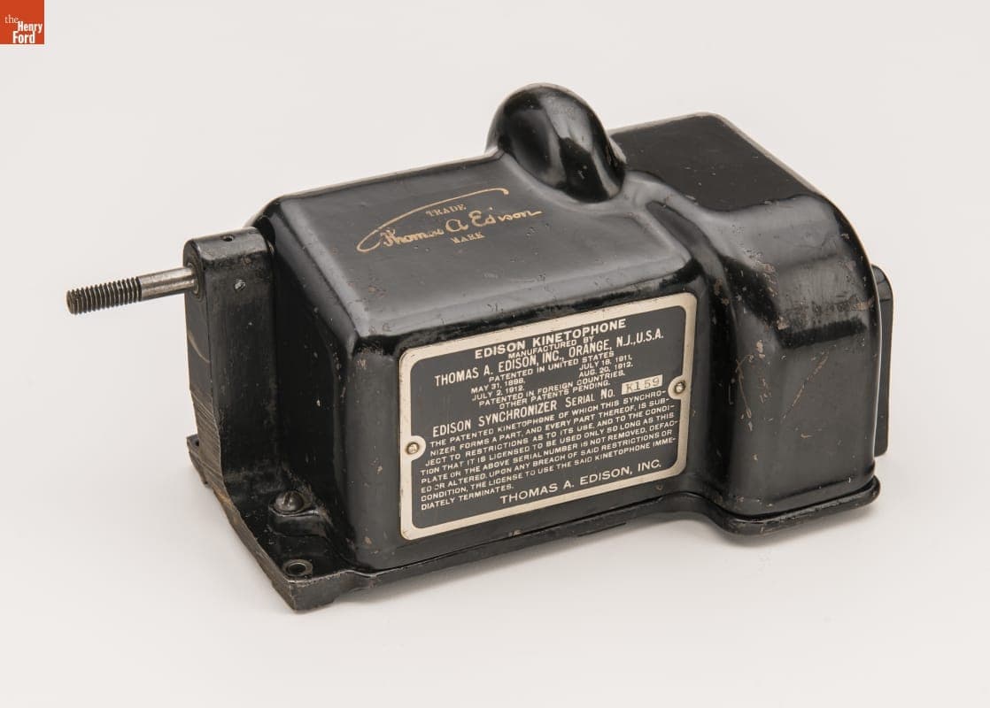 Edison Kinetophone Synchronizer, 1913-1915