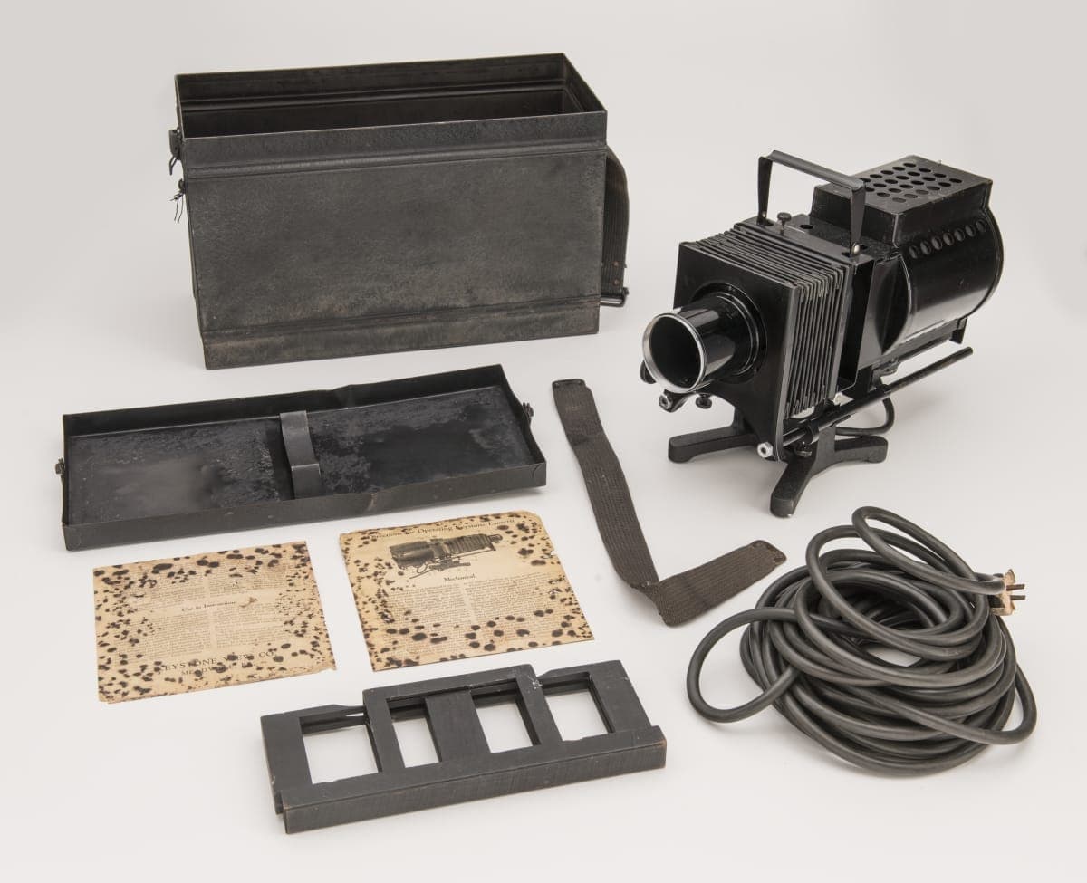Keystone Lantern Slide Projector, circa 1915