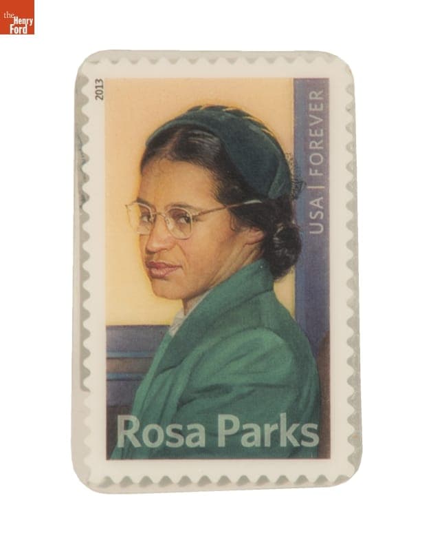 Rosa Parks Stamp Lapel Pin, 2013
