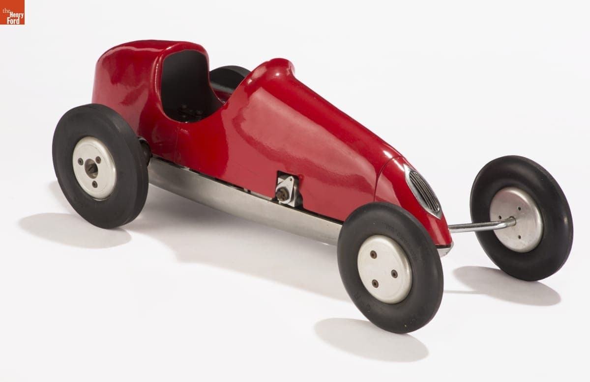 Gas-Powered Racing Tether Car, 1940-1950